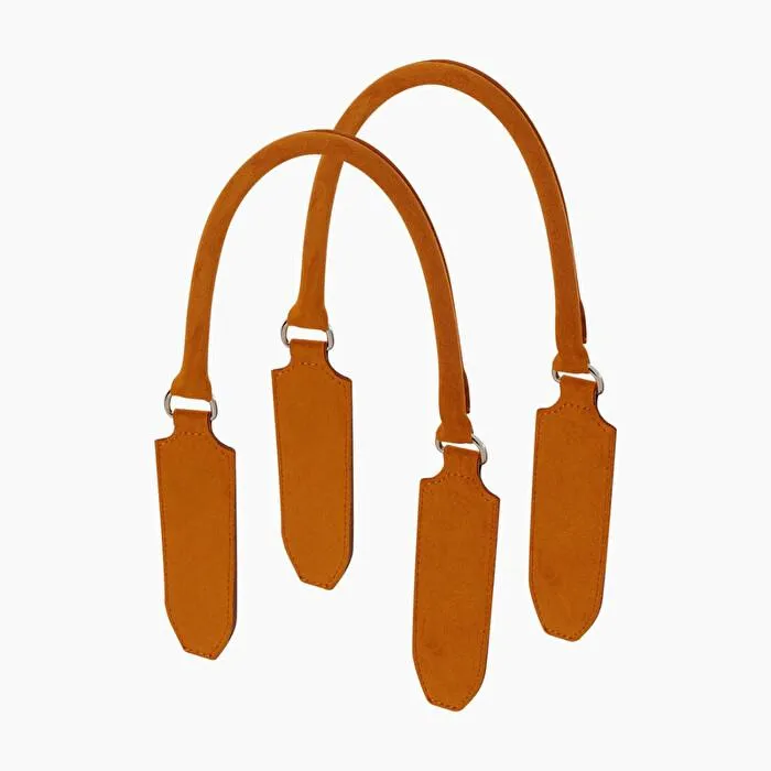 Mango corto tubular plano galleta tejido nubuck