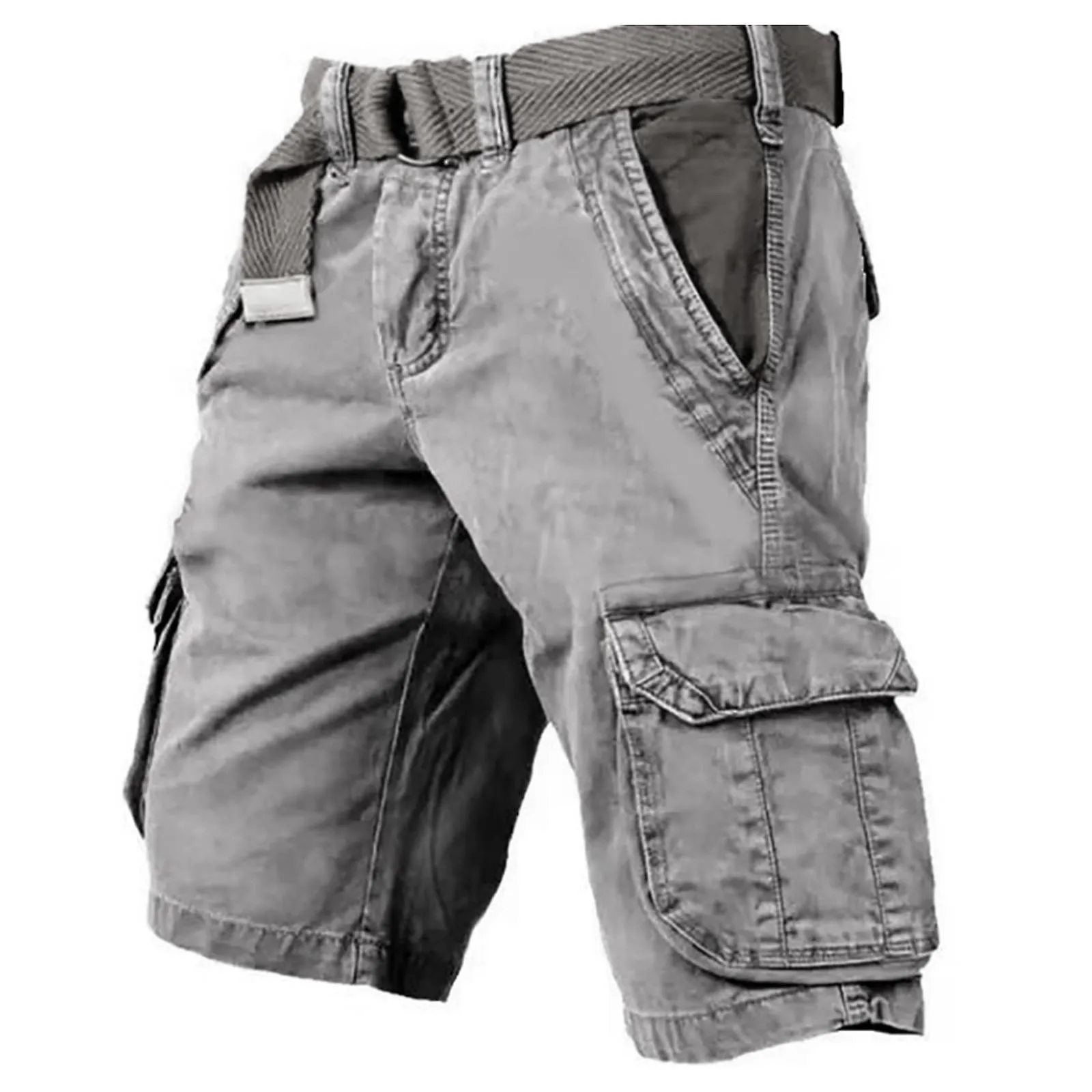 Men's Multi-Pocket Tactical Shorts,Cargo Shorts,Lightweight Stretch Cargo Shorts