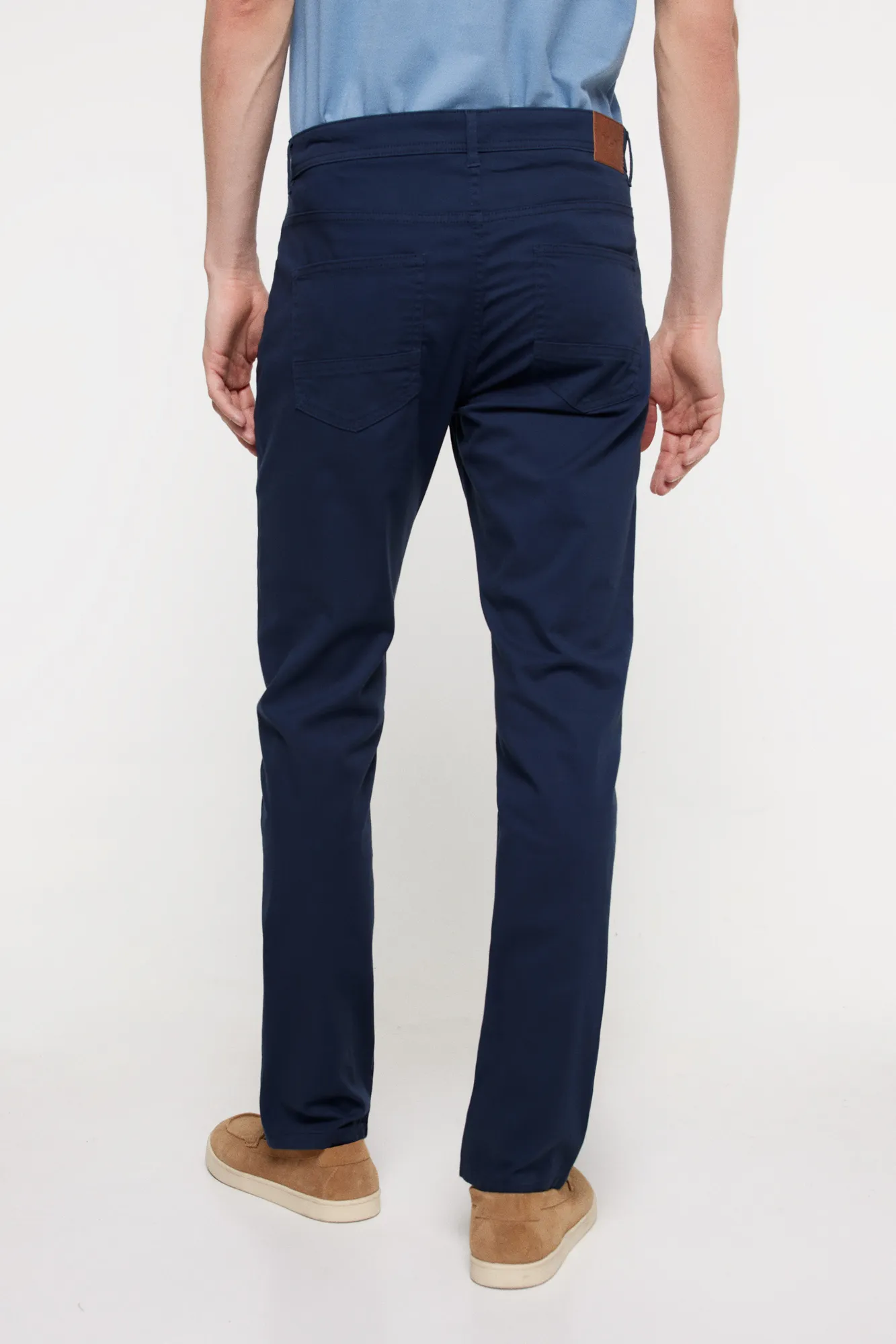 Milano Pantalón 5 bolsillos aldogón liso