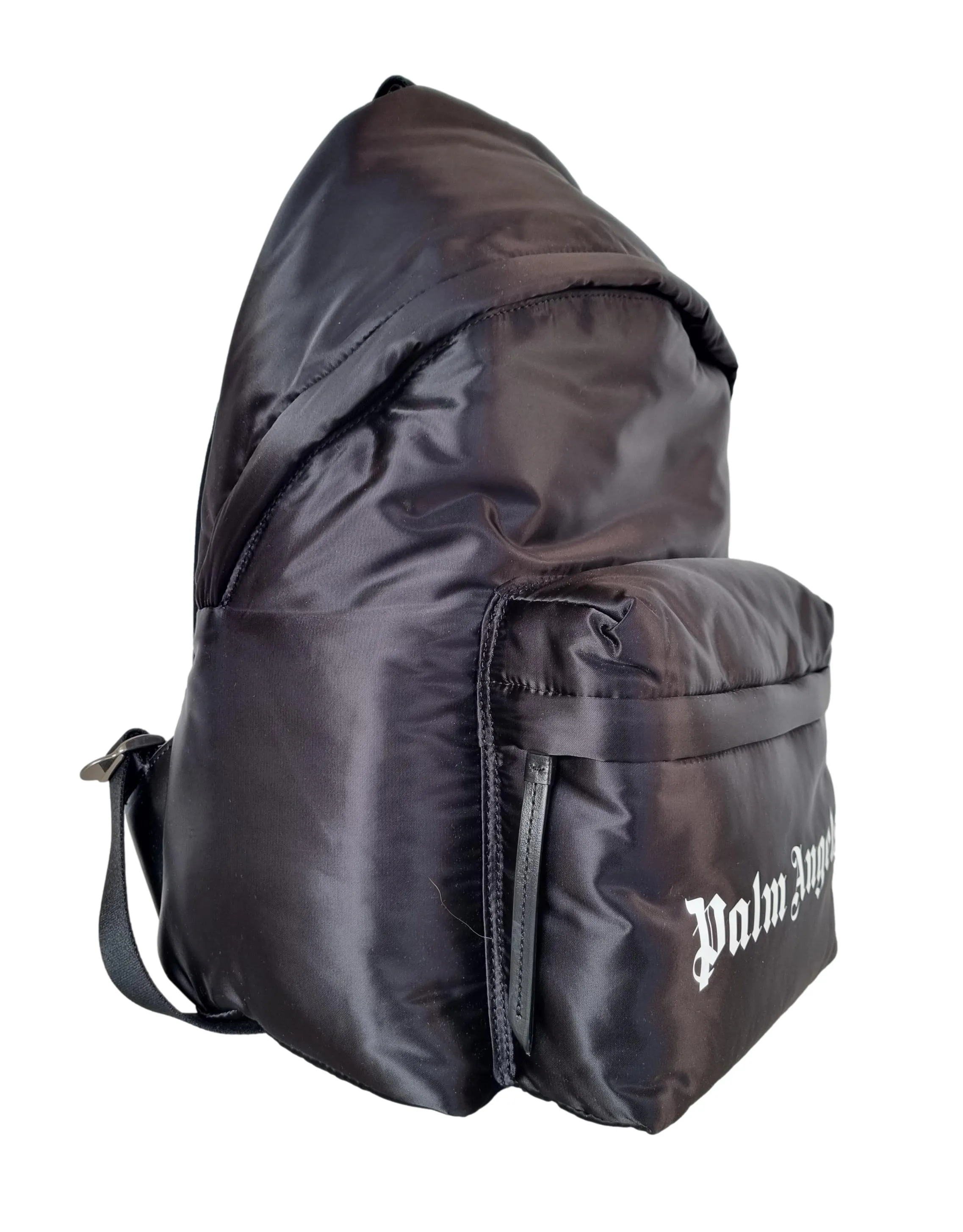 Mochila unisex PALM ANGELS en tejido negro PMNB012