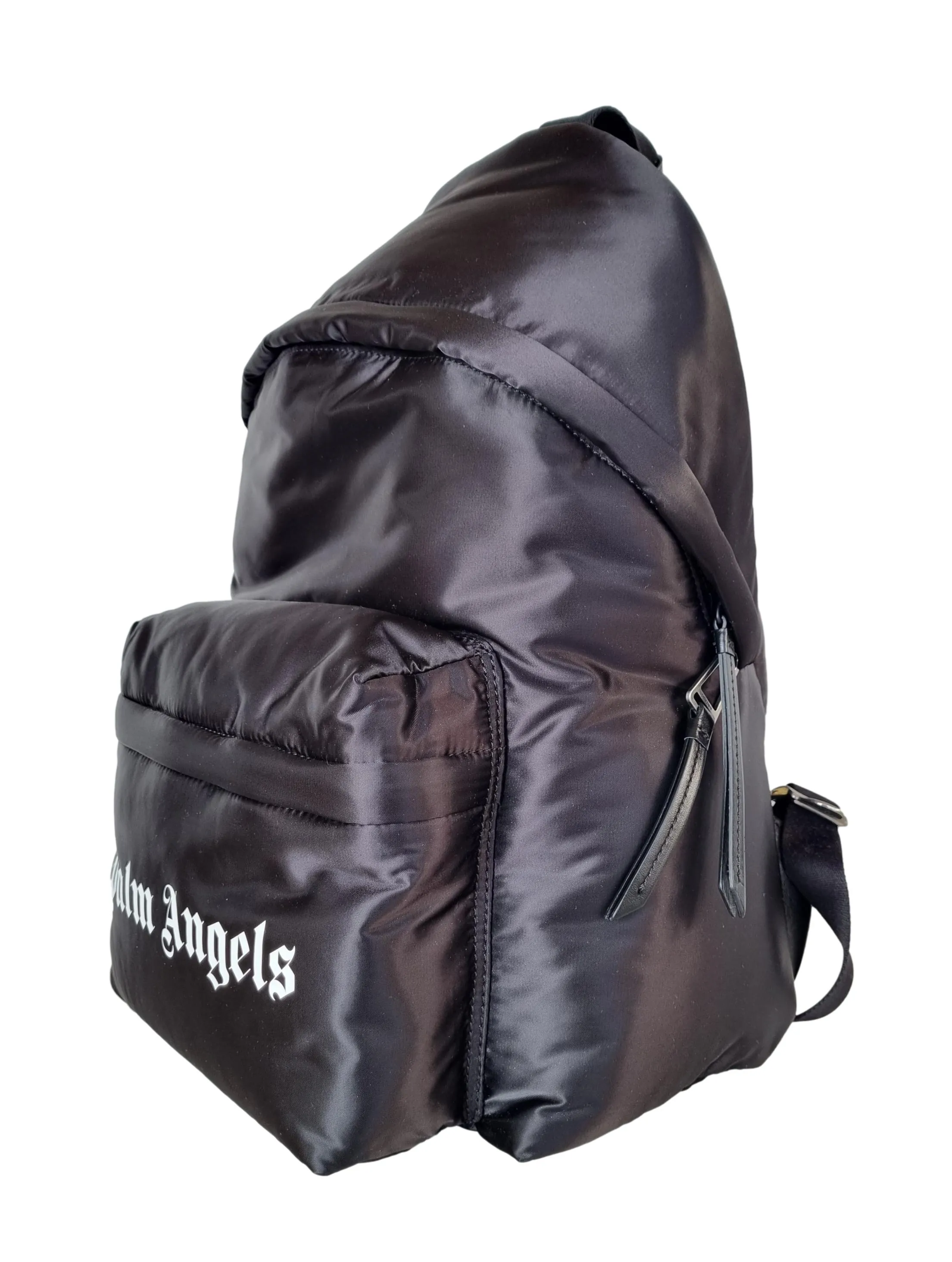 Mochila unisex PALM ANGELS en tejido negro PMNB012