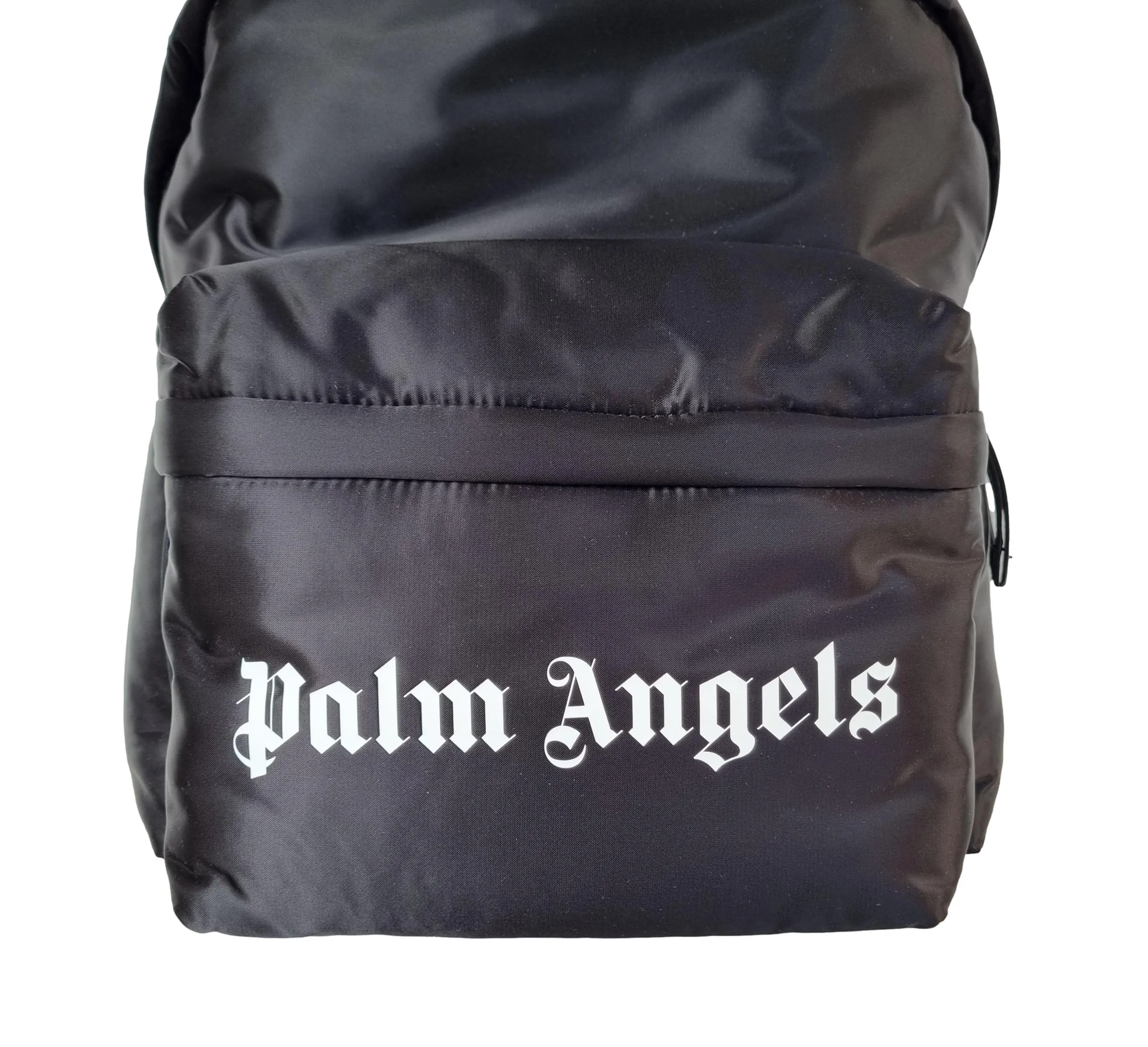 Mochila unisex PALM ANGELS en tejido negro PMNB012