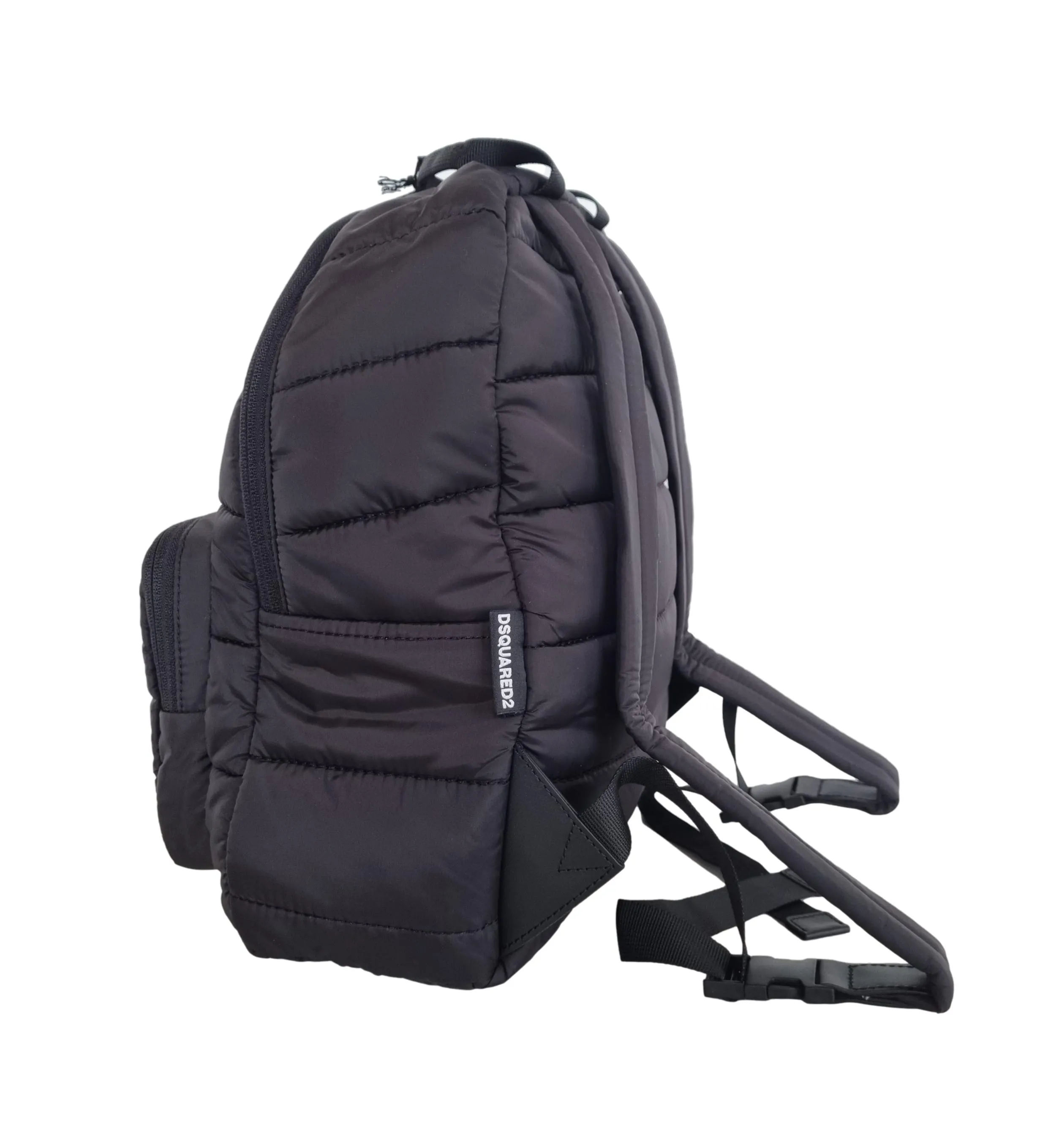 Mochila unisex PREMITA en tejido booker multibolsillos negro