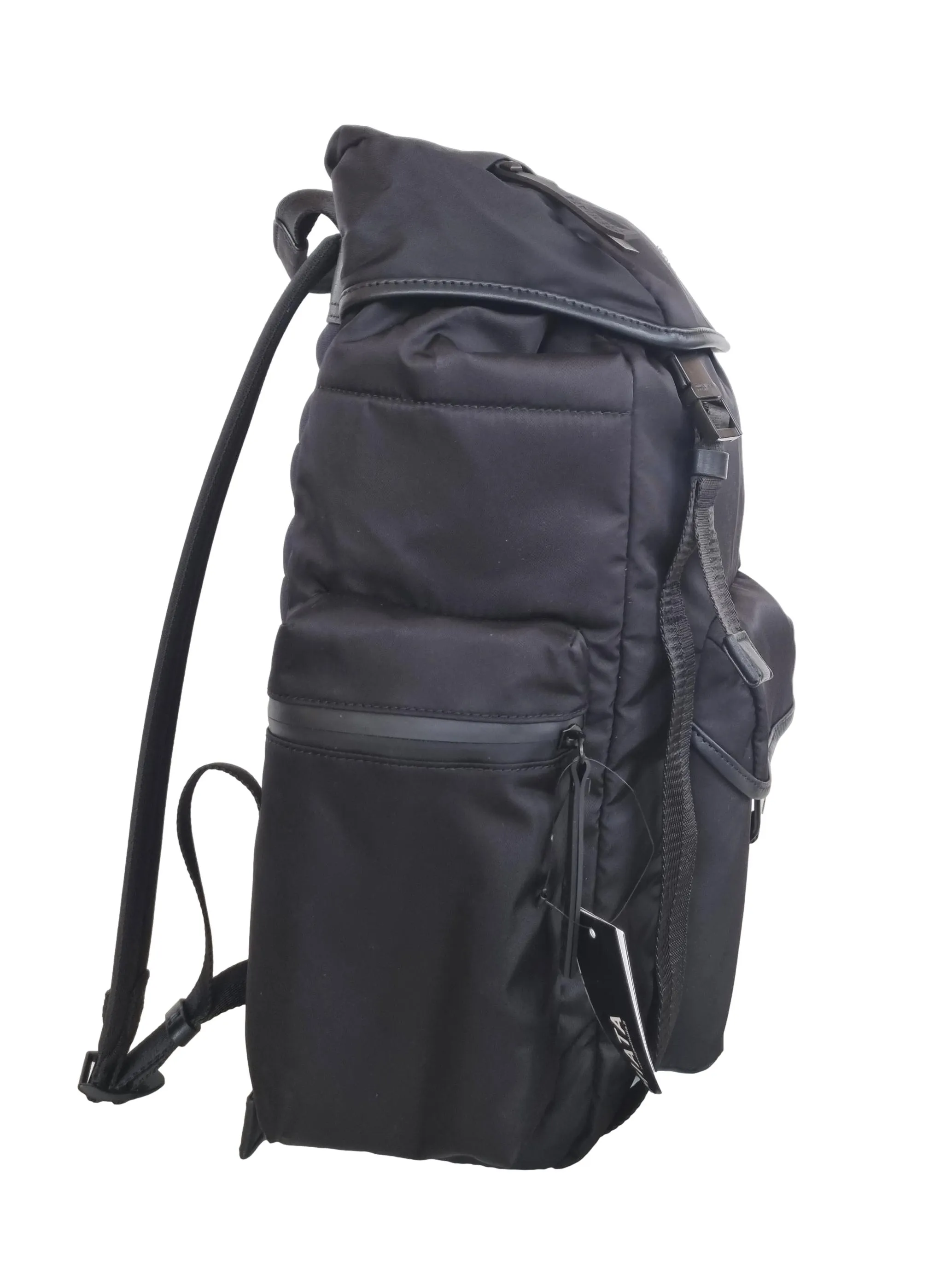 Mochila unisex PREMITA en tejido booker multibolsillos negro