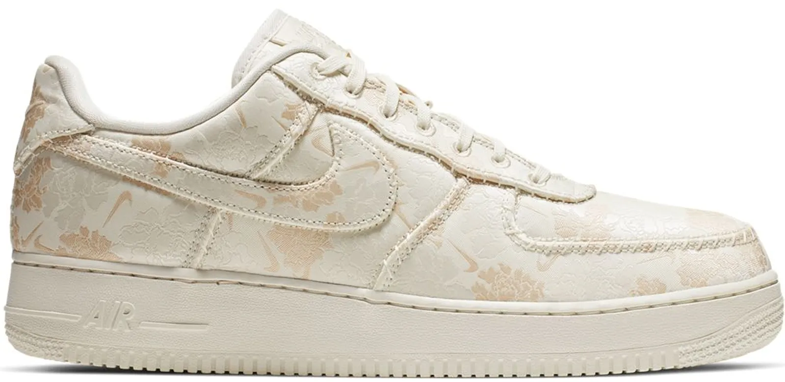 Nike Air Force 1 Low Satin Floral Pale Ivory