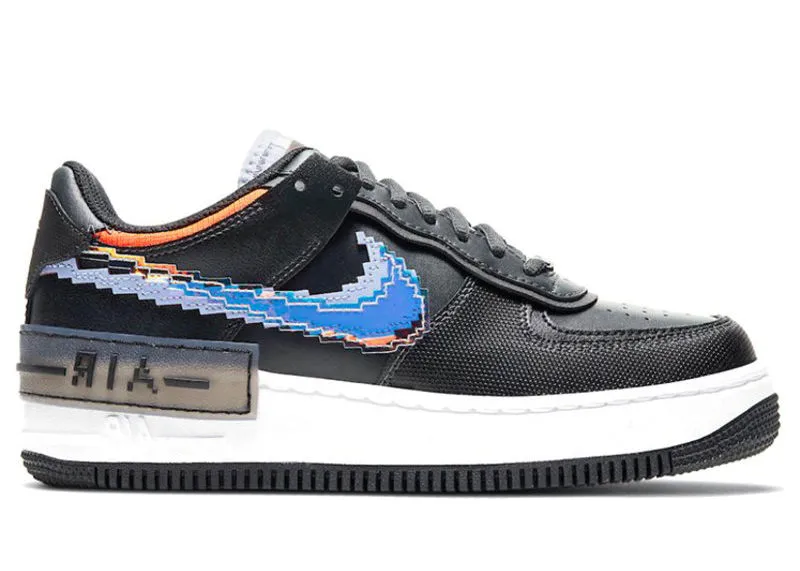 Nike Air Force 1 Low Shadow 8 Bit Black W