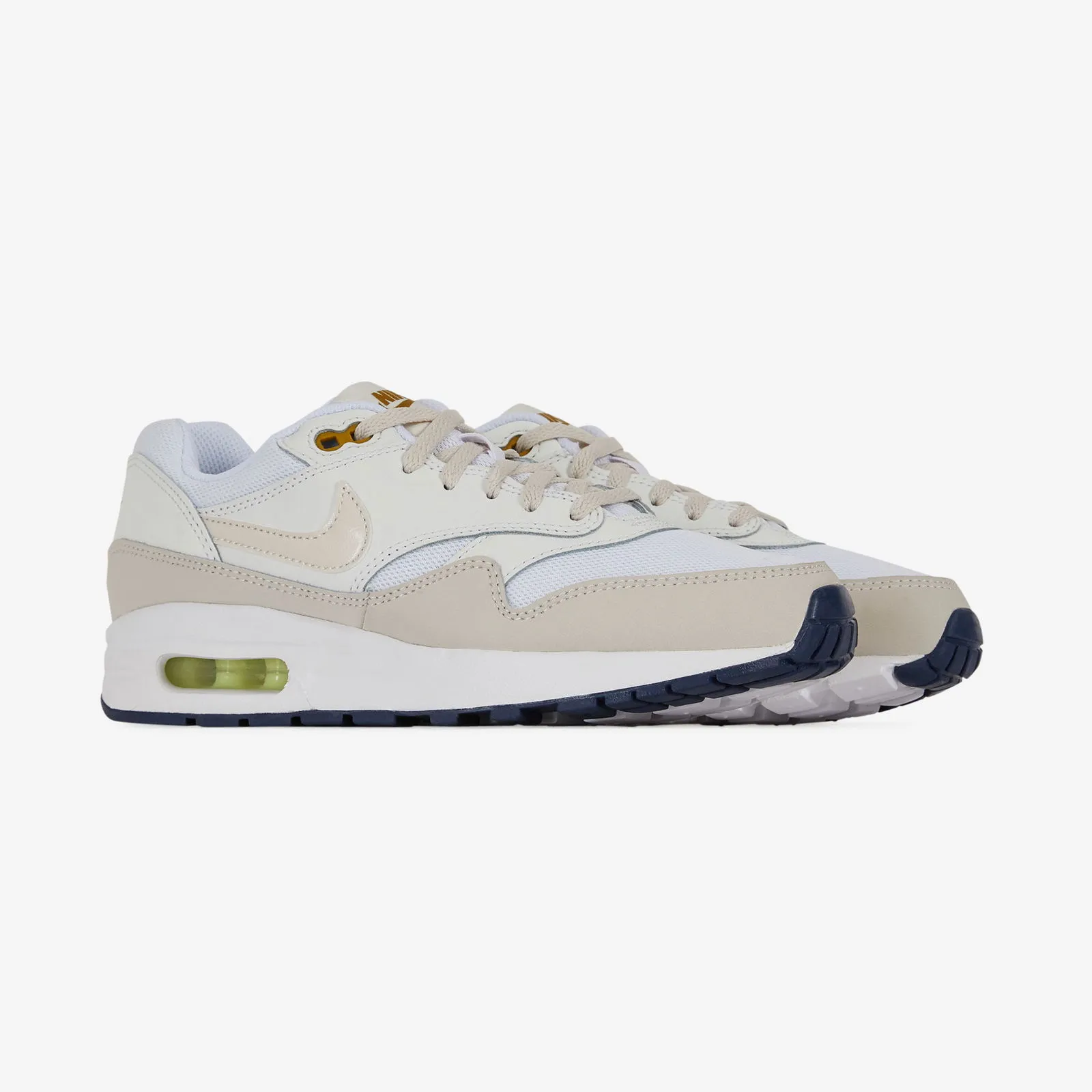 Nike Air Max 1 Blanc/beige