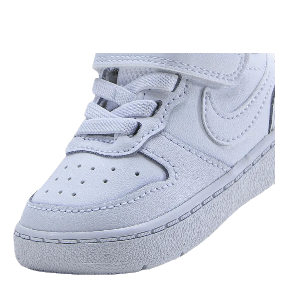 Nike Court Borough Low 2 Baby/Toddler Shoes WHITE/WHITE-WHITE