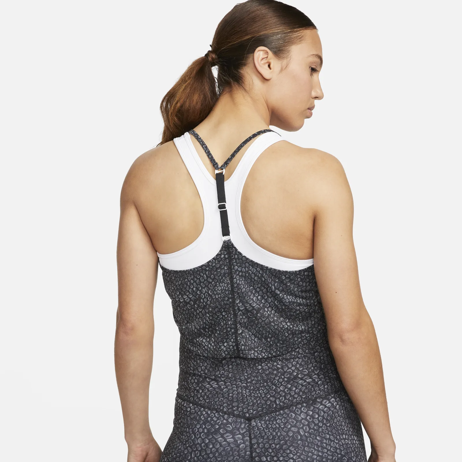 Nike Dri-FIT One Printed Crop Tank Top