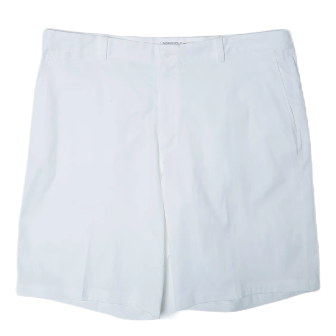 Nike Flat Front Short White