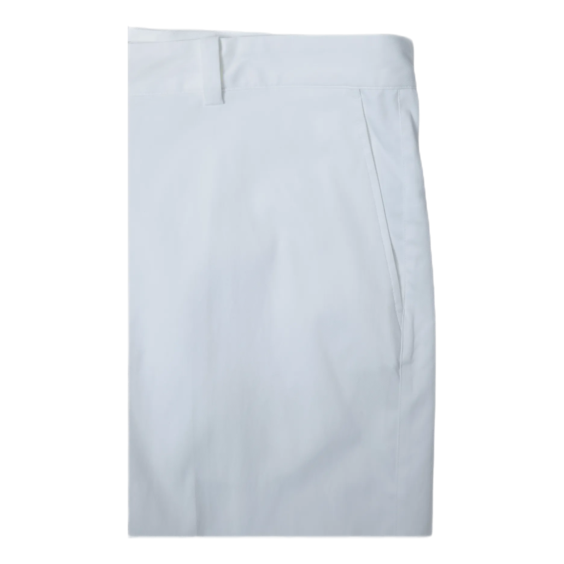 Nike Flat Front Short White