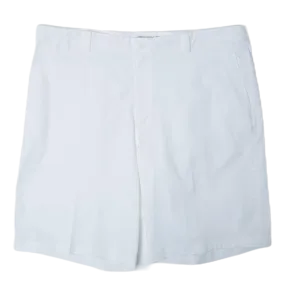 Nike Flat Front Short White