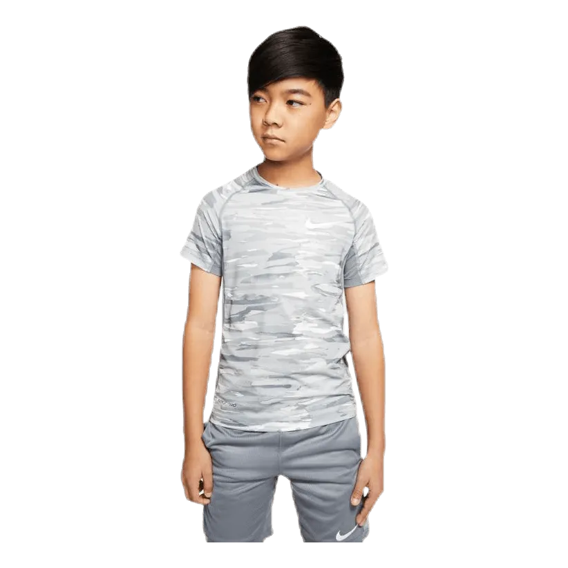 Nike Junior Pro Fitted Camo Grey