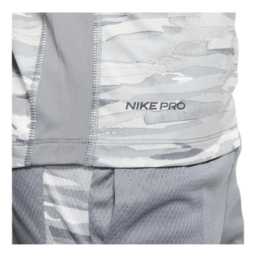 Nike Junior Pro Fitted Camo Grey