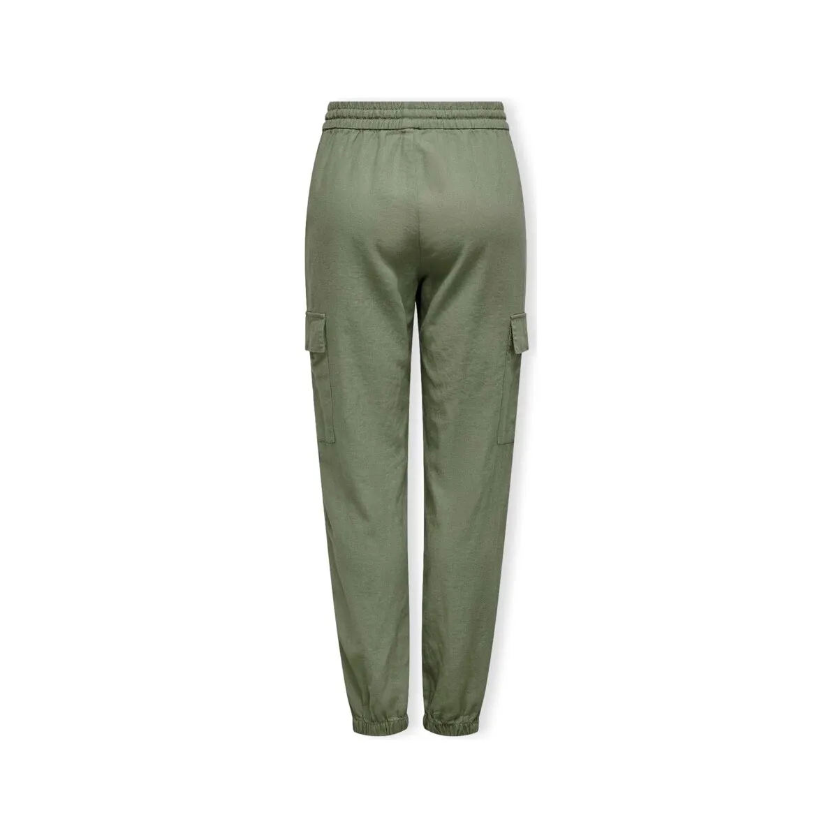 Noos Caro Pull Up Trousers - Oil Green