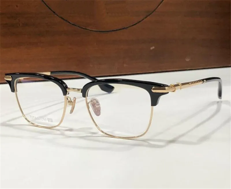 Nuevo diseño de moda ojo de gato marco de titanio gafas ópticas 8148 estilo retro simple y versátil con caja puede hacer lentes 