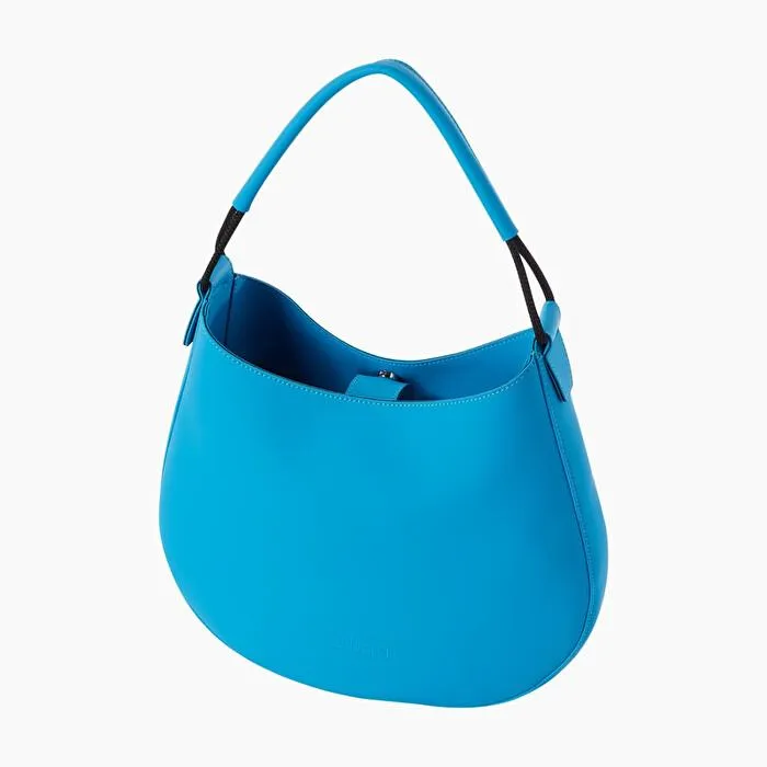 O bag moony aqua con mango