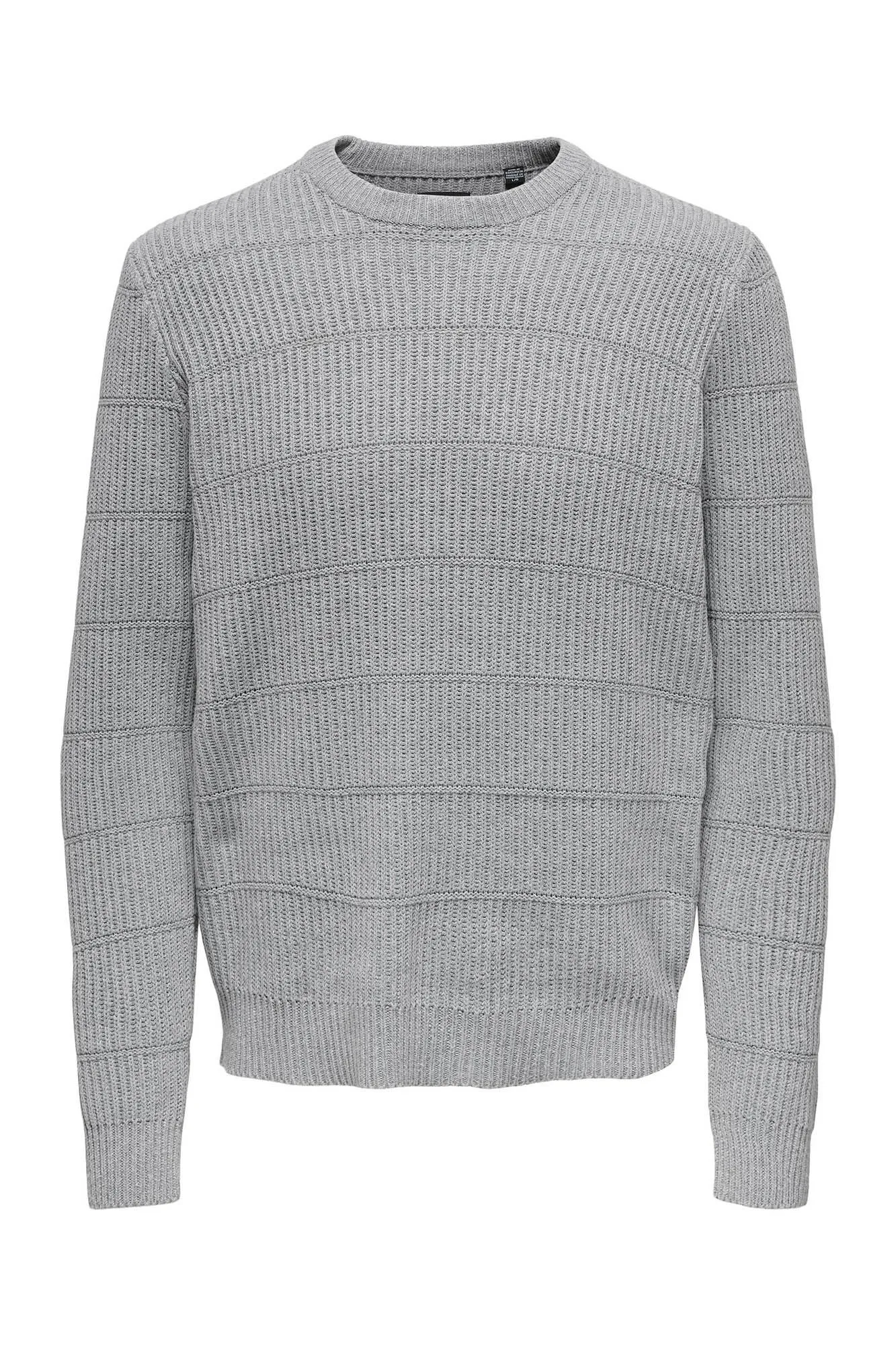 Only & Sons Jersey cuello caja textura