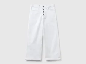 Pantalón wide fit de talle alto