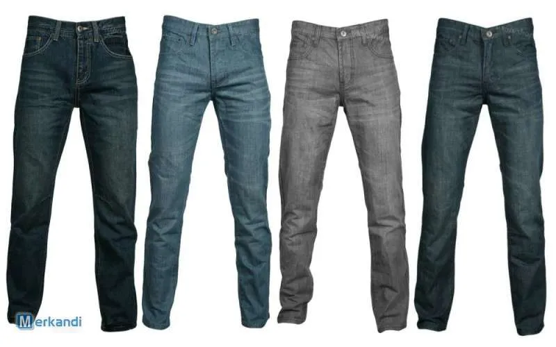 PANTALON JEANS LARGO HOMBRE JEANS 100% ALGODON