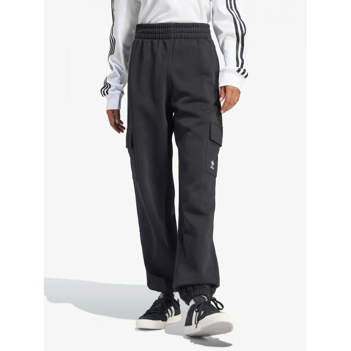 Pantalones Adidas Cargo Em Fleece Essentials W