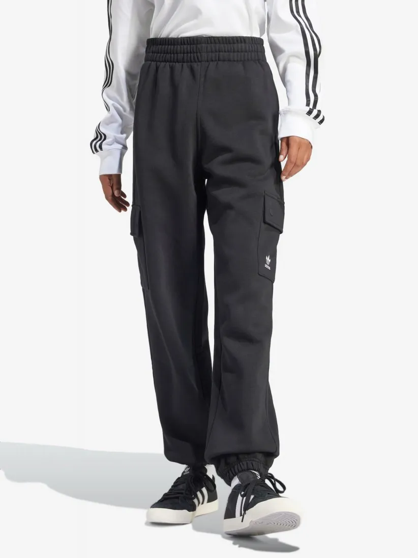 Pantalones Adidas Cargo Em Fleece Essentials W