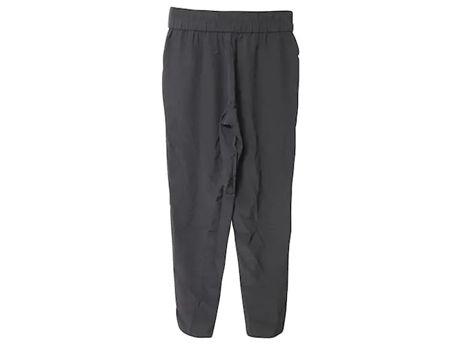 Pantalones de pernera recta Alexander Wang en viscosa negra Negro 