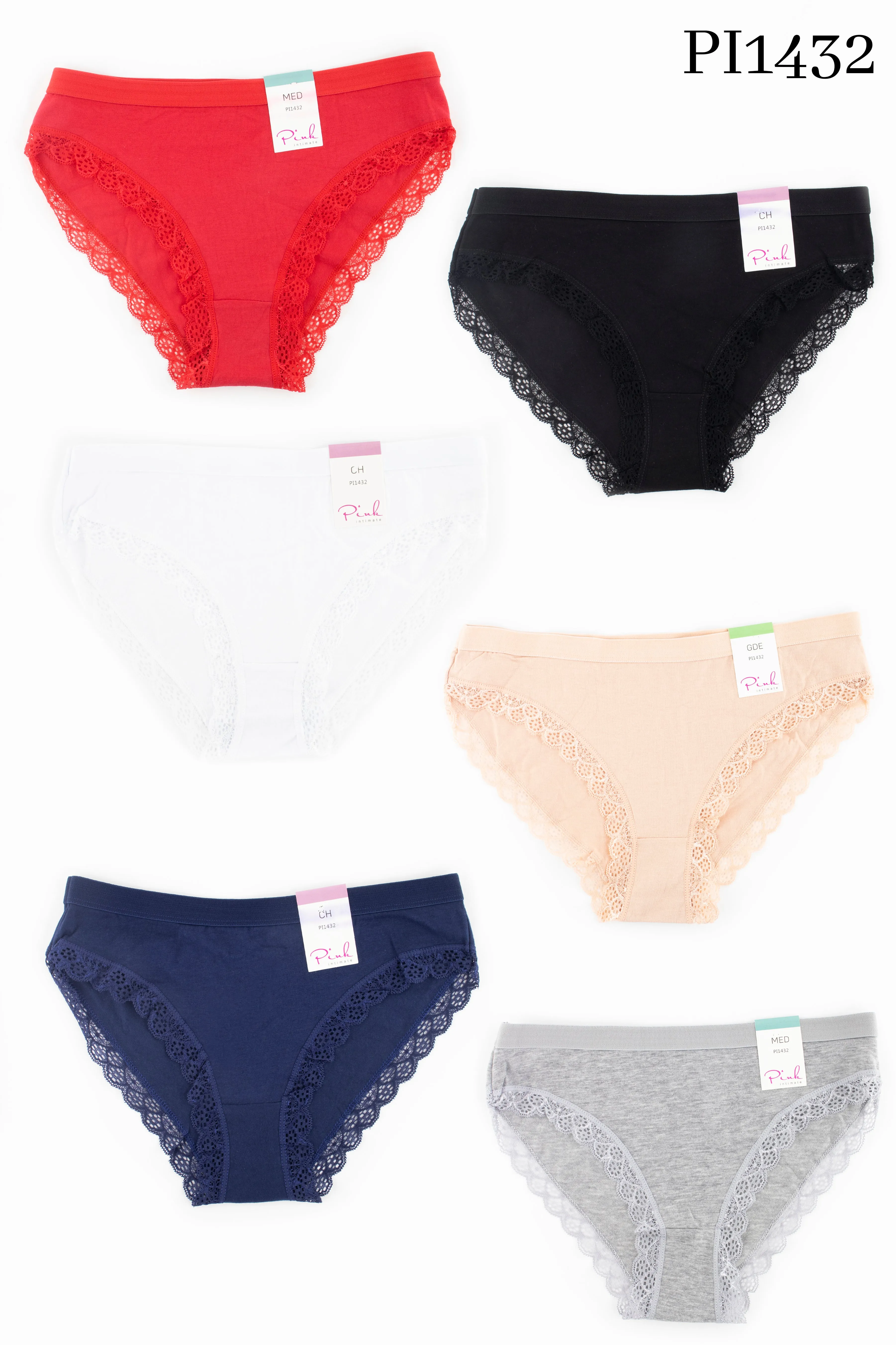 PANTY ENCAJE LISO PI1432