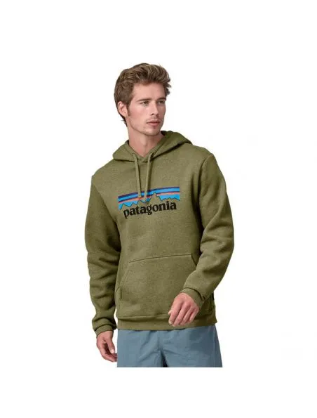 PATAGONIA Sudadera P-6 Logo Uprisal Hoody Buckhorn Green