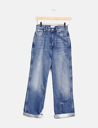 Pepe Jeans Jeans denim boyfriend azul