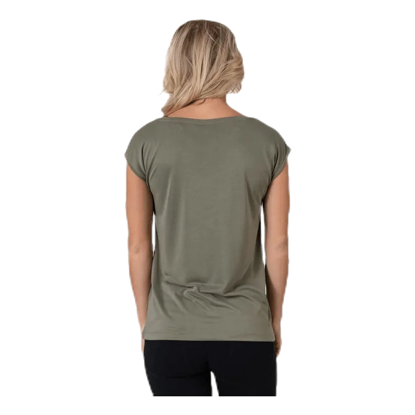 Pieces Kamala Tee Green