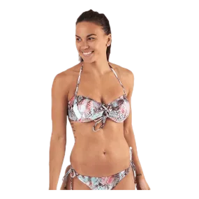 Pieces Noelle Bikini Bandeau Beige