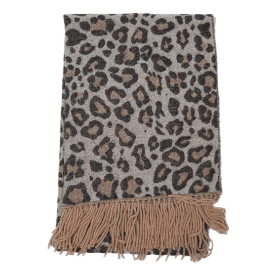 Pieces Pcjira Wool Scarf Natural