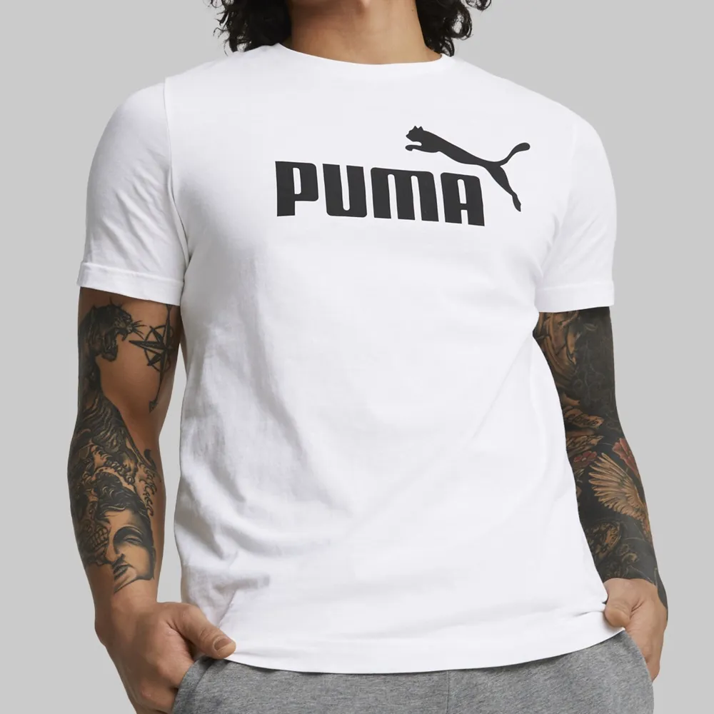 Playera Puma Essentials Logo Hombre