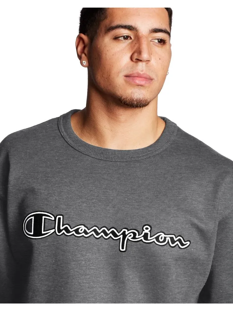 Polera para Hombre CHAMPION GF88HY07974 POWERBLEND APPLIQUE CREW 0OC