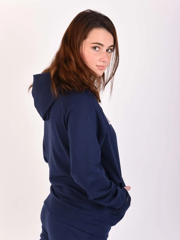 Polera para Mujer CHAMPION SIN ZIP POWERBLEND HOODIE - POP COLOR LOGO Z0Q