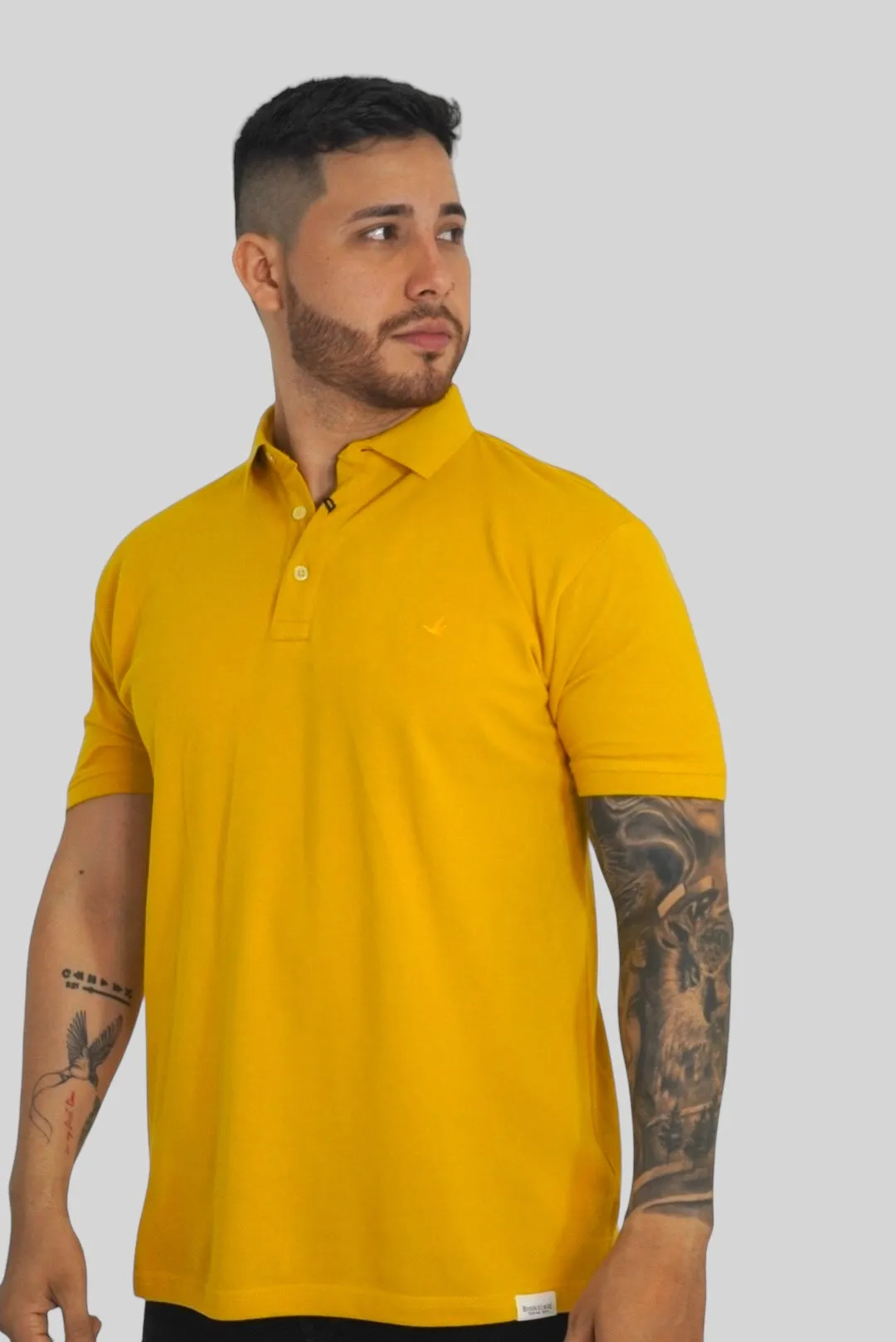 Polo Brooksfield Mustard