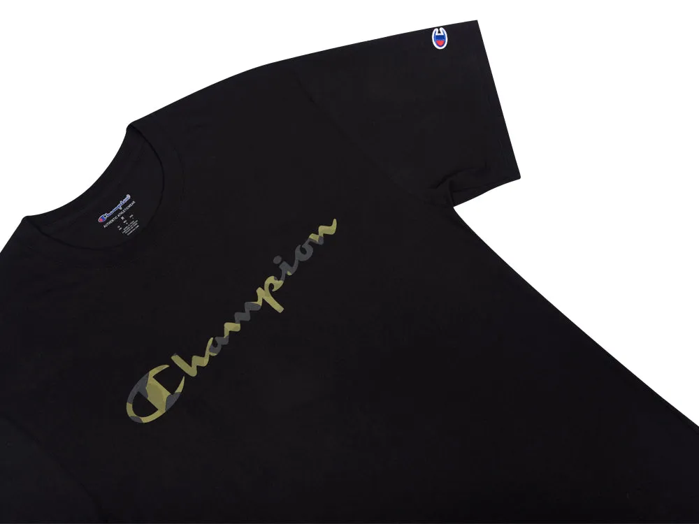 Polo para Hombre CHAMPION C-GT23H586215 CLASSIC JERSEY TEE CAMO SCRIPT LOGO 003