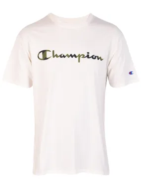 Polo para Hombre CHAMPION C-GT23H586215 CLASSIC JERSEY TEE CAMO SCRIPT LOGO 045