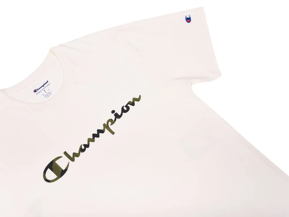 Polo para Hombre CHAMPION C-GT23H586215 CLASSIC JERSEY TEE CAMO SCRIPT LOGO 045