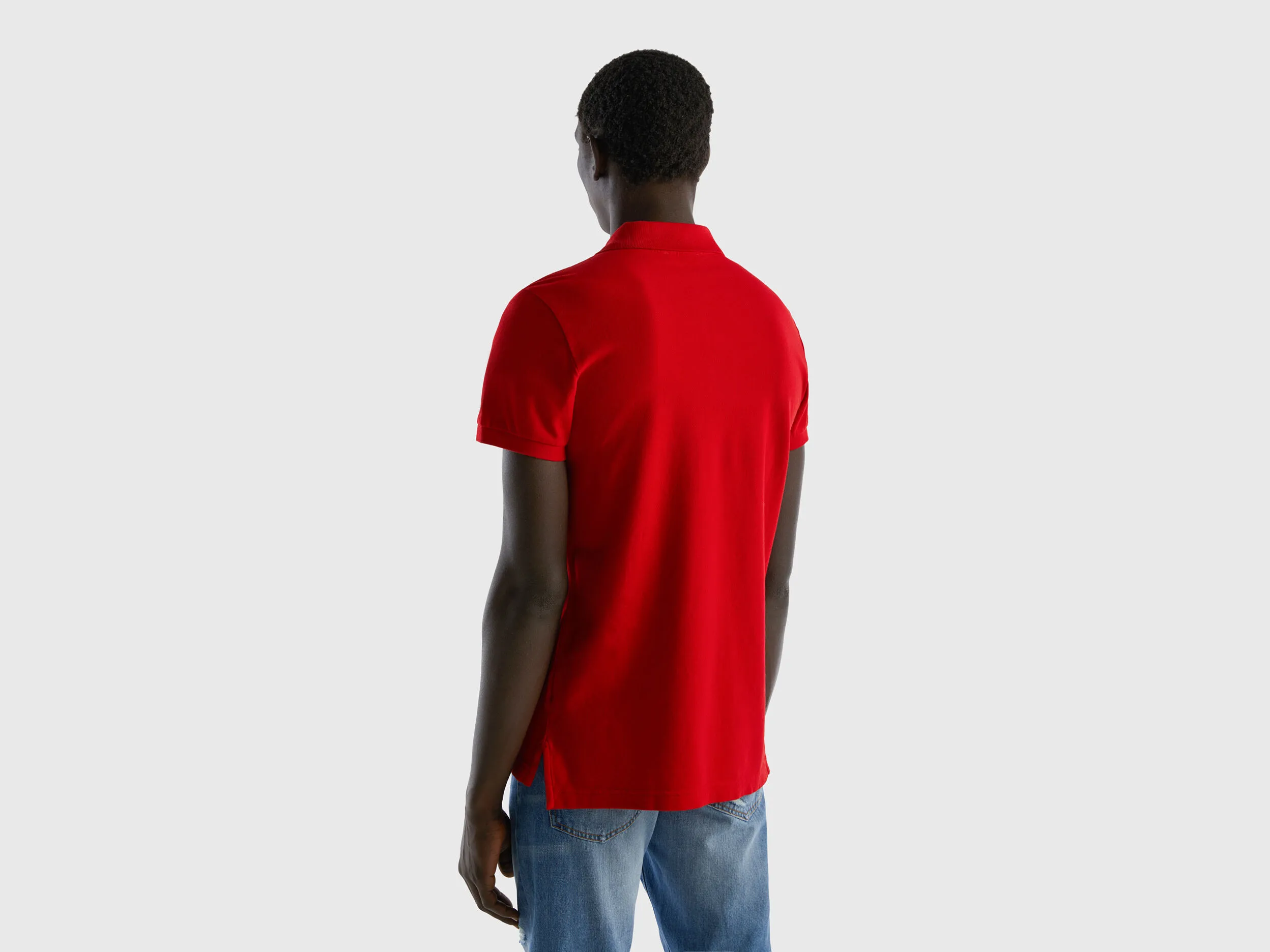 Polo rojo slim fit