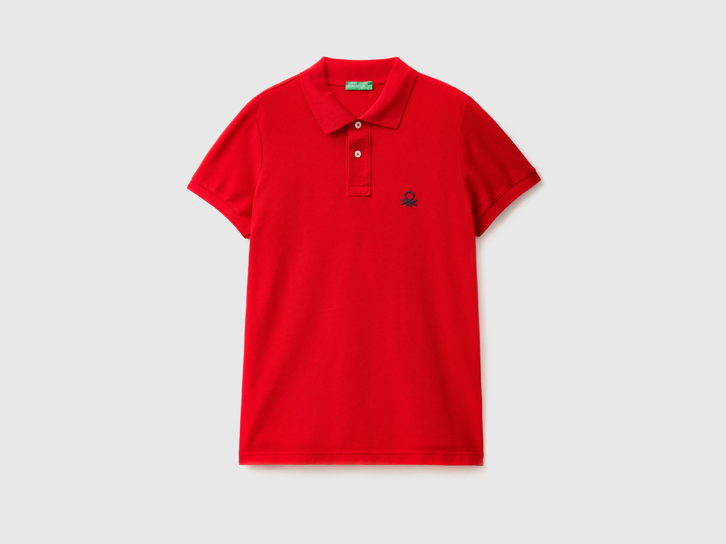 Polo rojo slim fit