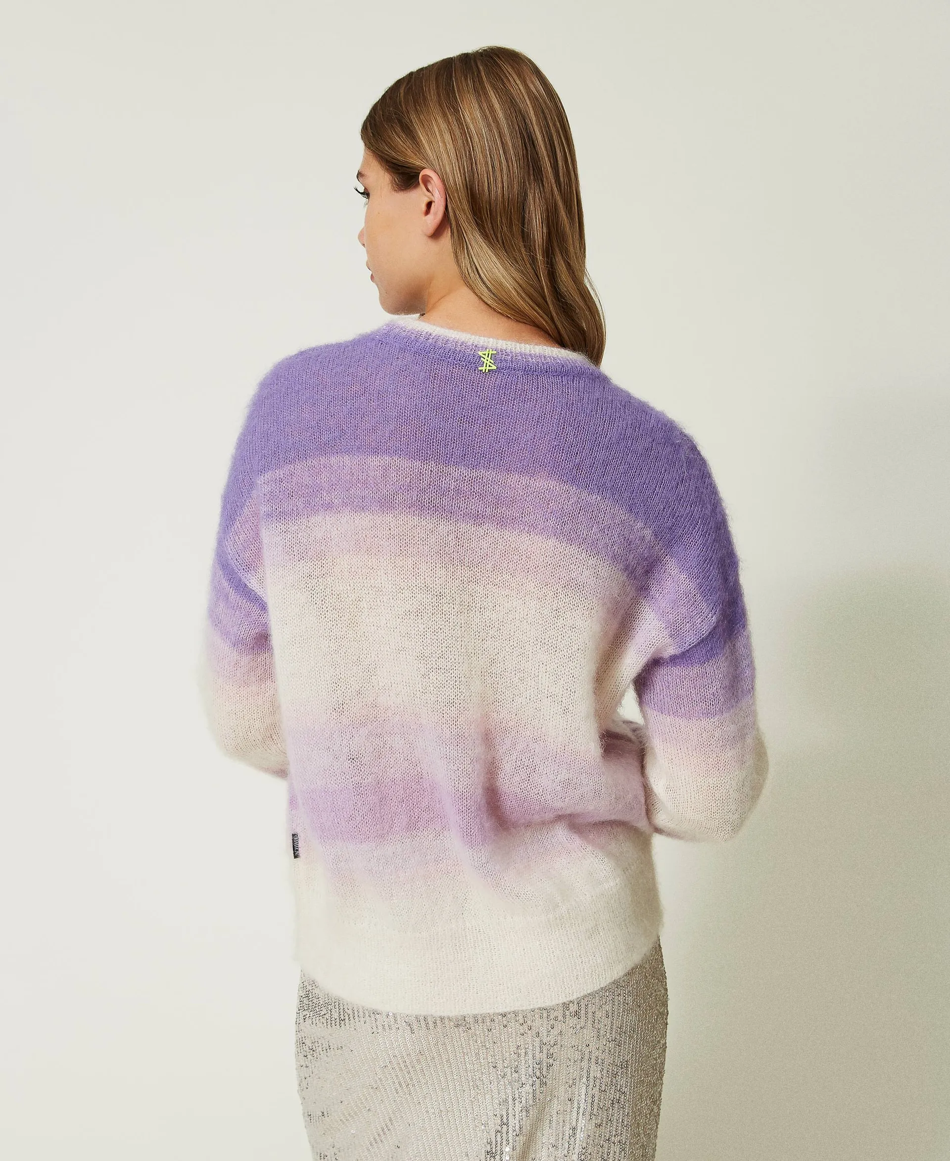 Pull boxy MYFO en laine et mohair