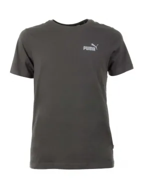 PUMA - Camiseta gris Essentials Small Logo 586669 69 Hombre