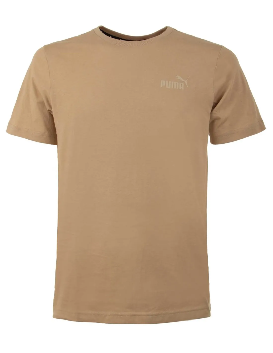 PUMA - Camiseta marrón Essentials Small Logo 586669 78 Hombre