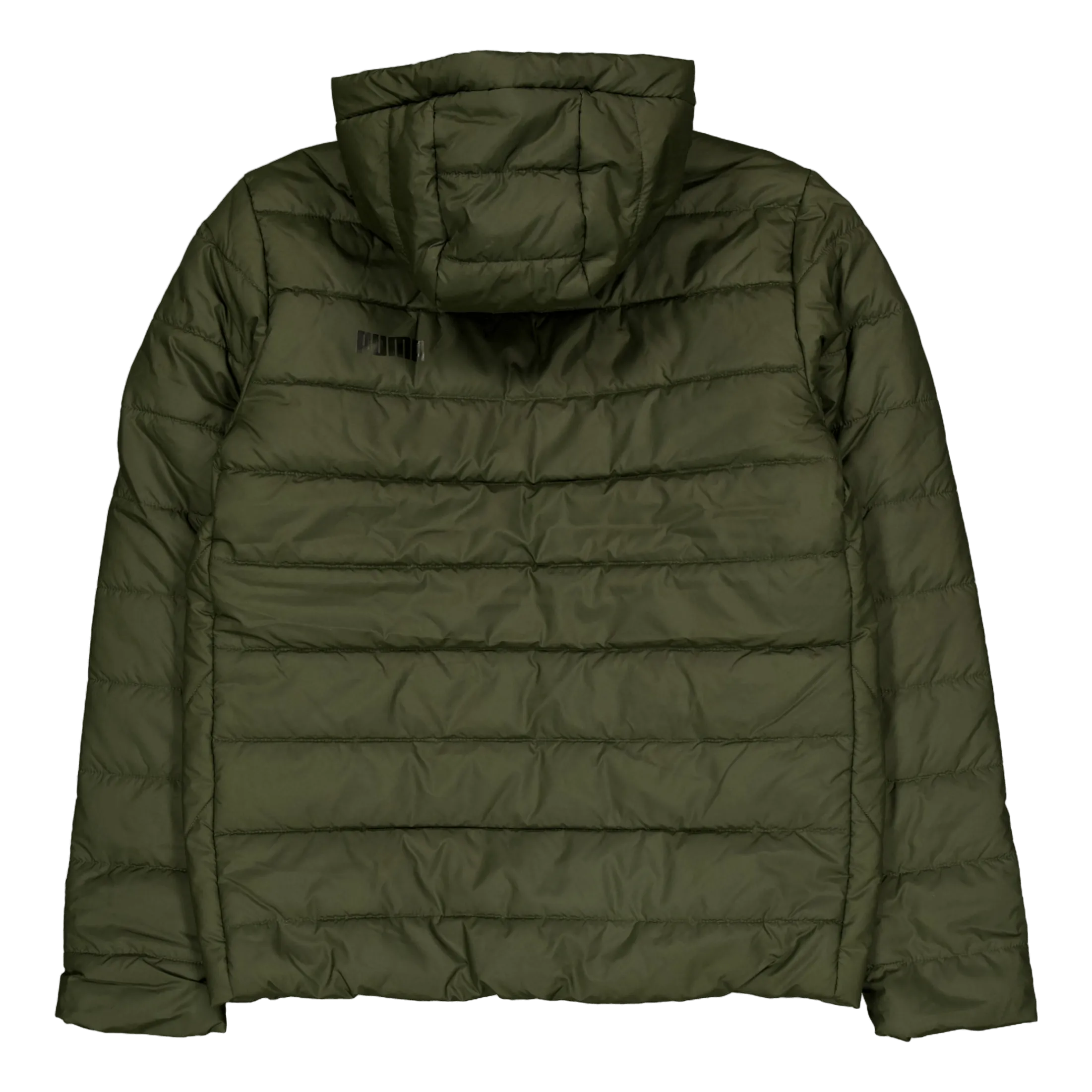 Puma Ess Hooded Padded Jacket Dark Olive