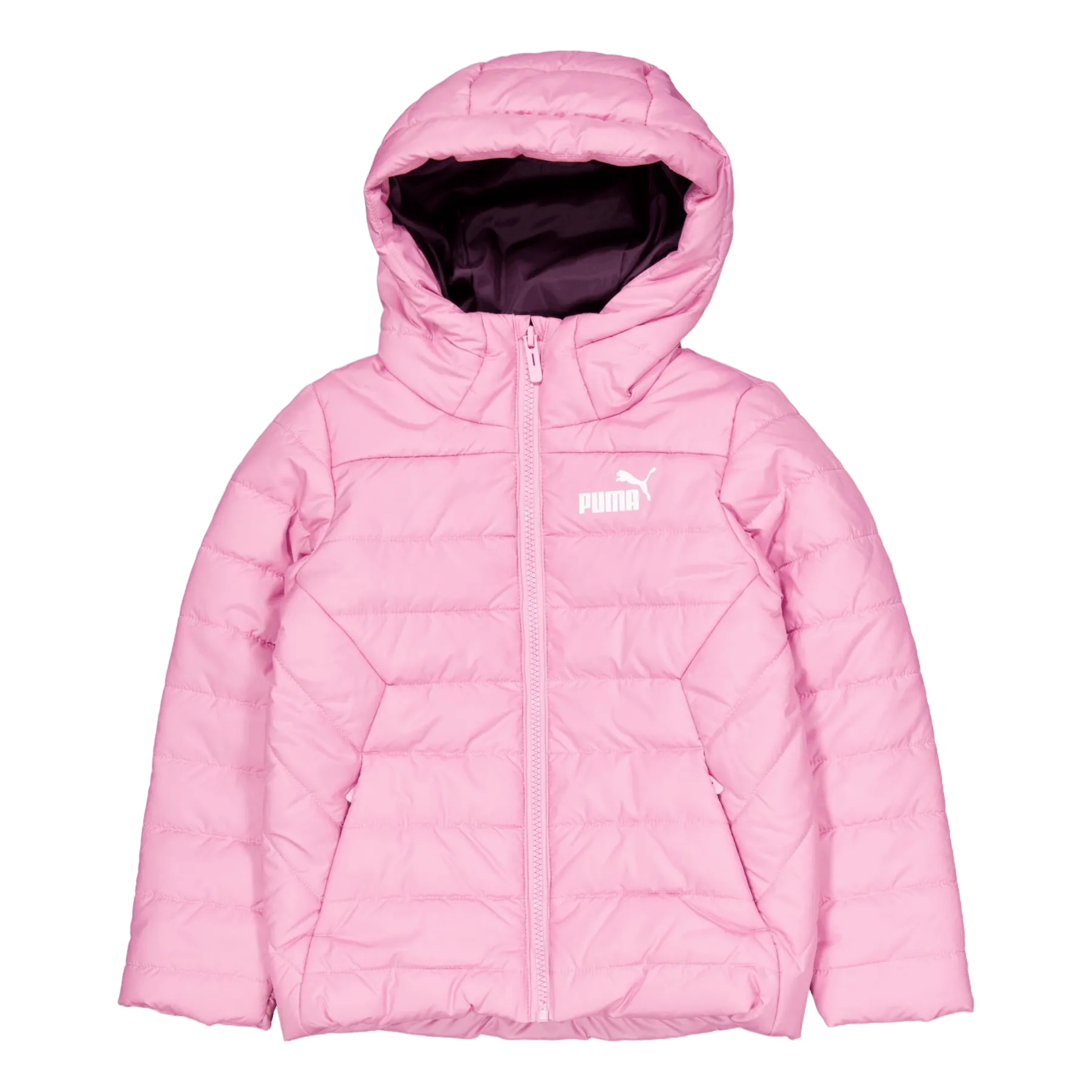 Puma Ess Hooded Padded Jacket Mauved Out