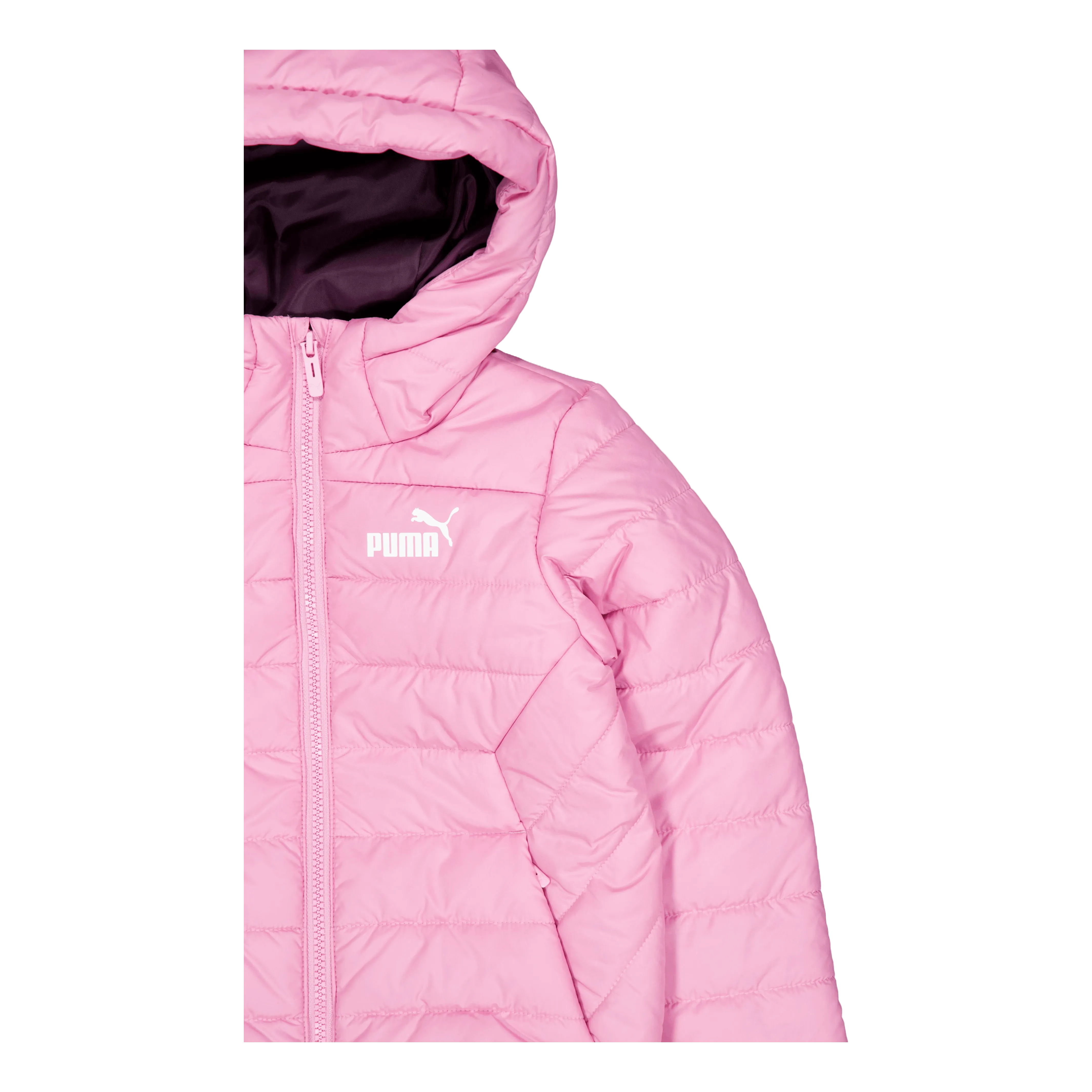 Puma Ess Hooded Padded Jacket Mauved Out