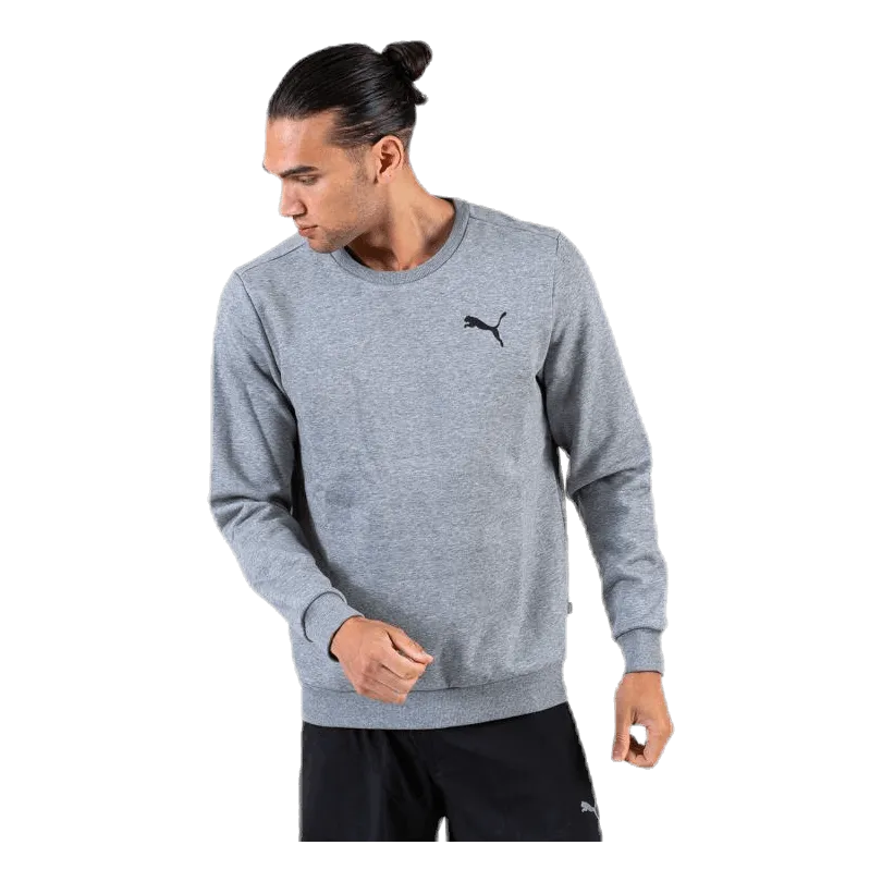 Puma Essential Logo Crew Sweat FL Grey