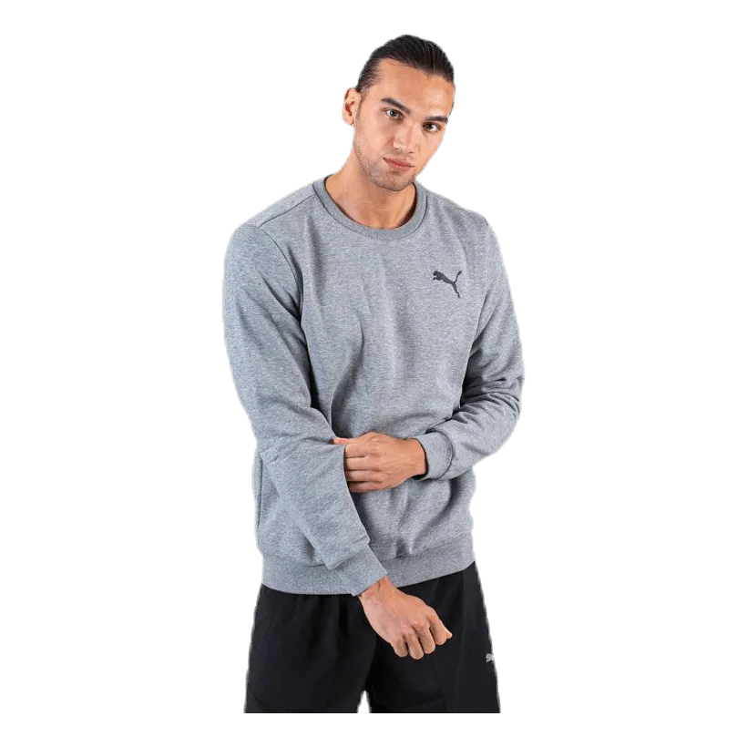 Puma Essential Logo Crew Sweat FL Grey